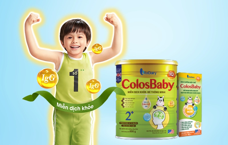 Sữa bột pha sẵn ColosBaby IQ Gold có tốt không? Giá sữa ColosBaby IQ Gold bao nhiêu?