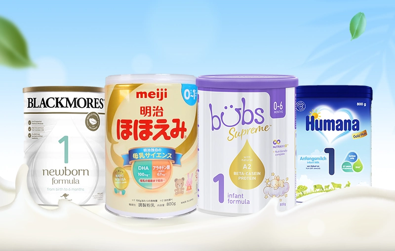 Trẻ sơ sinh nên uống sữa công thức gì khi sữa mẹ chưa về?