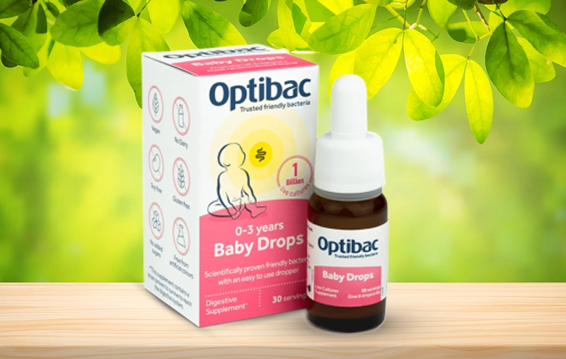Giải đáp: Bé bị táo bón dùng men vi sinh Optibac được không?