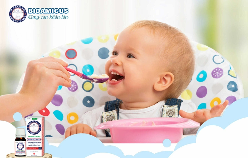 3 lý do ba mẹ nên bổ sung men vi sinh BioAmicus cho bé