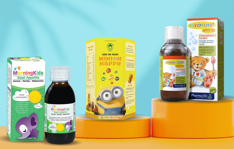 Top 3 loại siro ăn ngon dành cho bé biếng ăn, hấp thu kém 