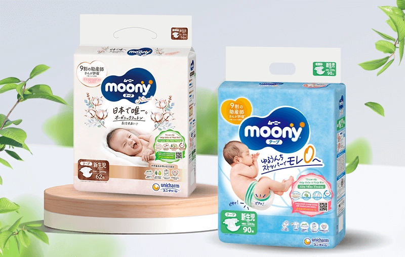 Tã Moony Nhật có tốt không? Mua tã Moony chính hãng ở đâu? 