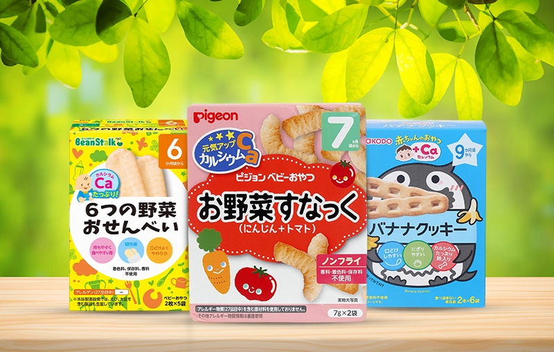 Top 3 bánh ăn dặm Nhật thơm ngon, giàu dinh dưỡng cho bé yêu