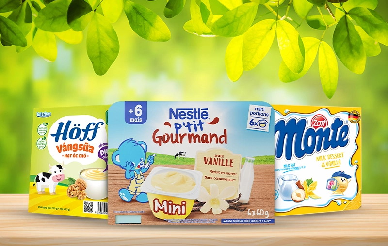 Top 4 váng sữa cho bé 6 tháng giàu dinh dưỡng