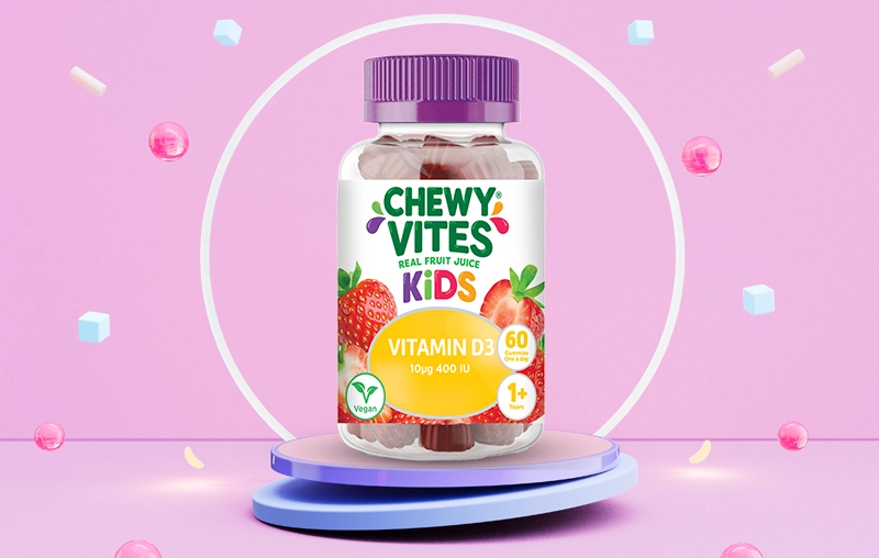 Tất tần tật về Gummies CHEWY VITES bổ sung Vitamin D3 