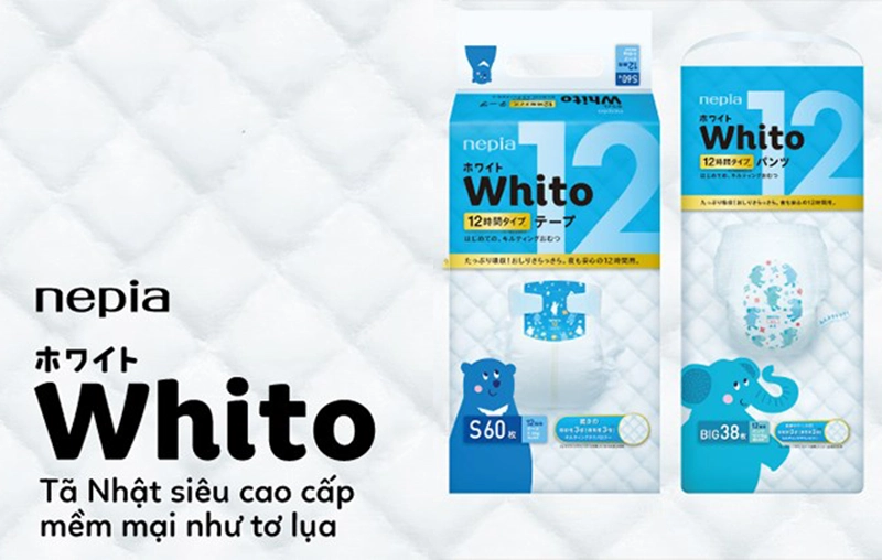 Mách mẹ dòng tã Nhật siêu cao cấp cho bé Whito