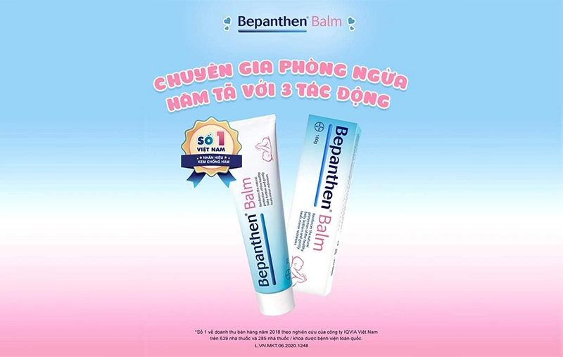 Review kem hăm Bepanthen có an toàn cho bé không?
