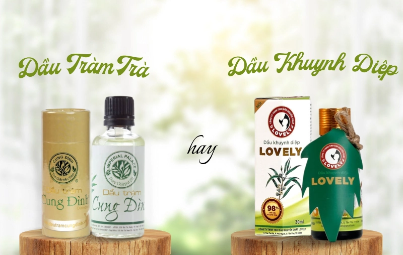 Nên dùng dầu tràm hay dầu khuynh diệp cho trẻ sơ sinh là tốt nhất?