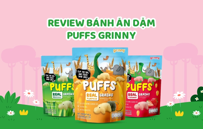 Bánh ăn dặm Grinny của nước nào? Có tốt không?
