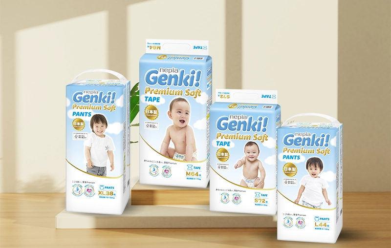 Review chi tiết Bỉm tã Genki siêu mềm mịn
