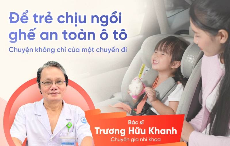 Gợi ý từ chuyên gia: Cách giúp bé làm quen với ghế ngồi ô tô