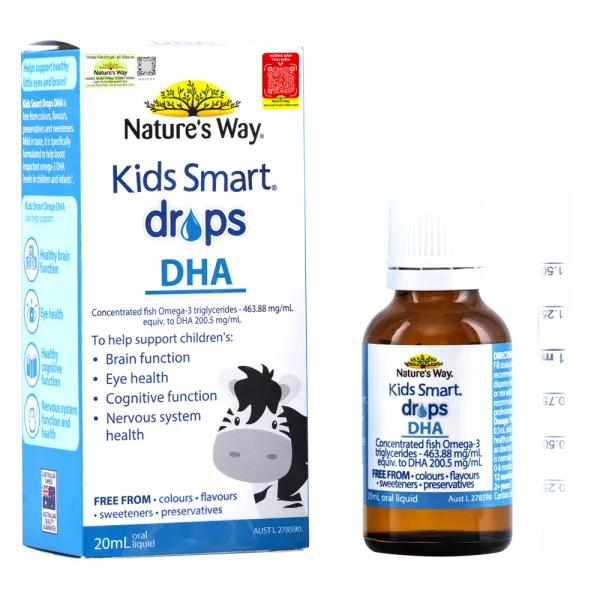 cách sử dụng dha cho bé