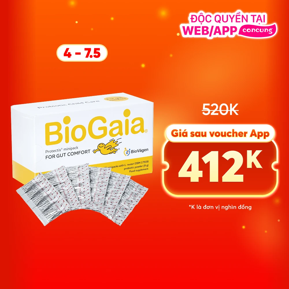 Thực Phẩm bảo vệ sức khỏe BioGaia Protectis minipack