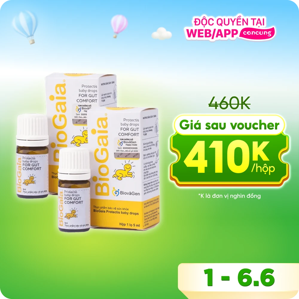 Thực phẩm bảo vệ sức khỏe BioGaia Protectis baby drops
