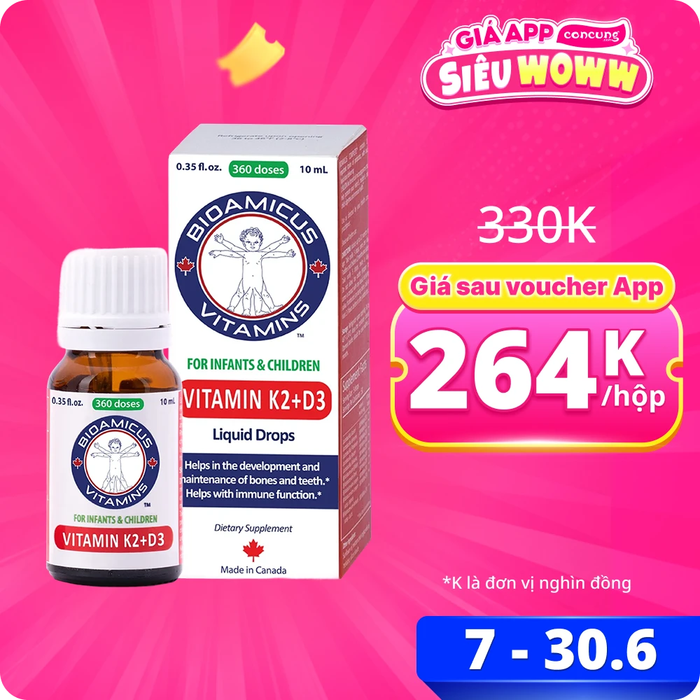 [Google Shopping] Bioamicus Vitamin K2D3