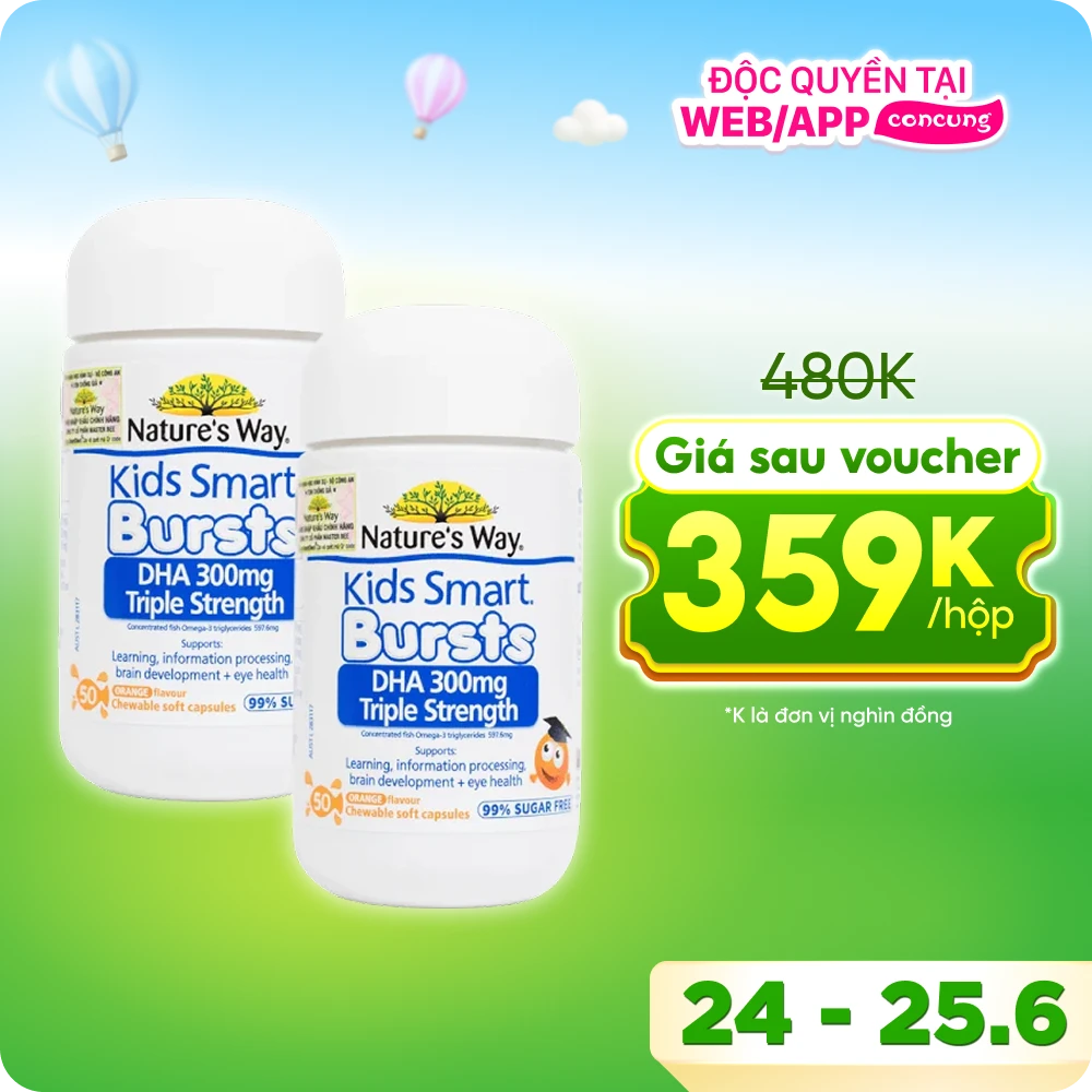 Combo 2 Thực phẩm bảo vệ sức khỏe Nature