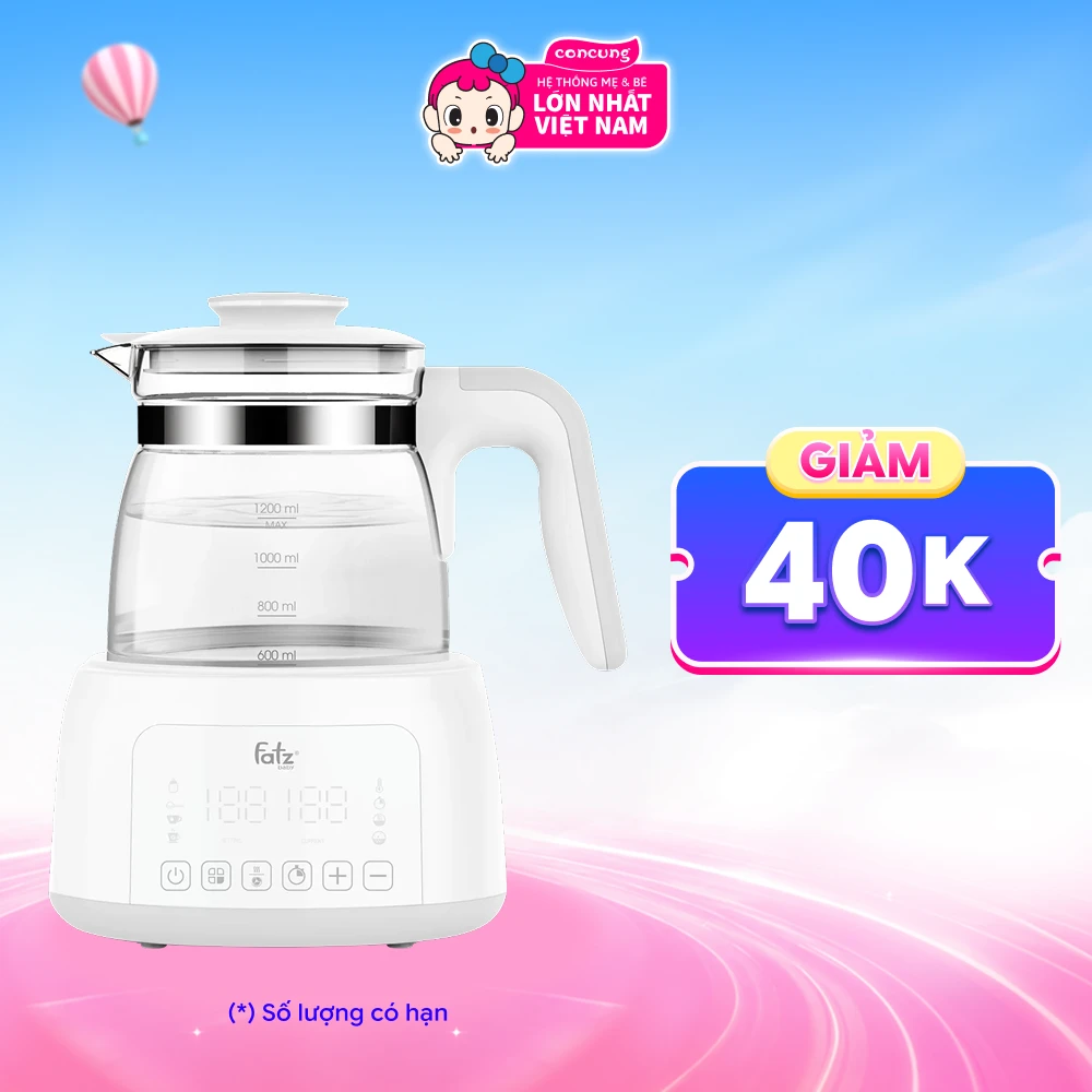 Máy đun và hâm nước pha sữa điện tử Fatz Quick 12 (FB3503HB)