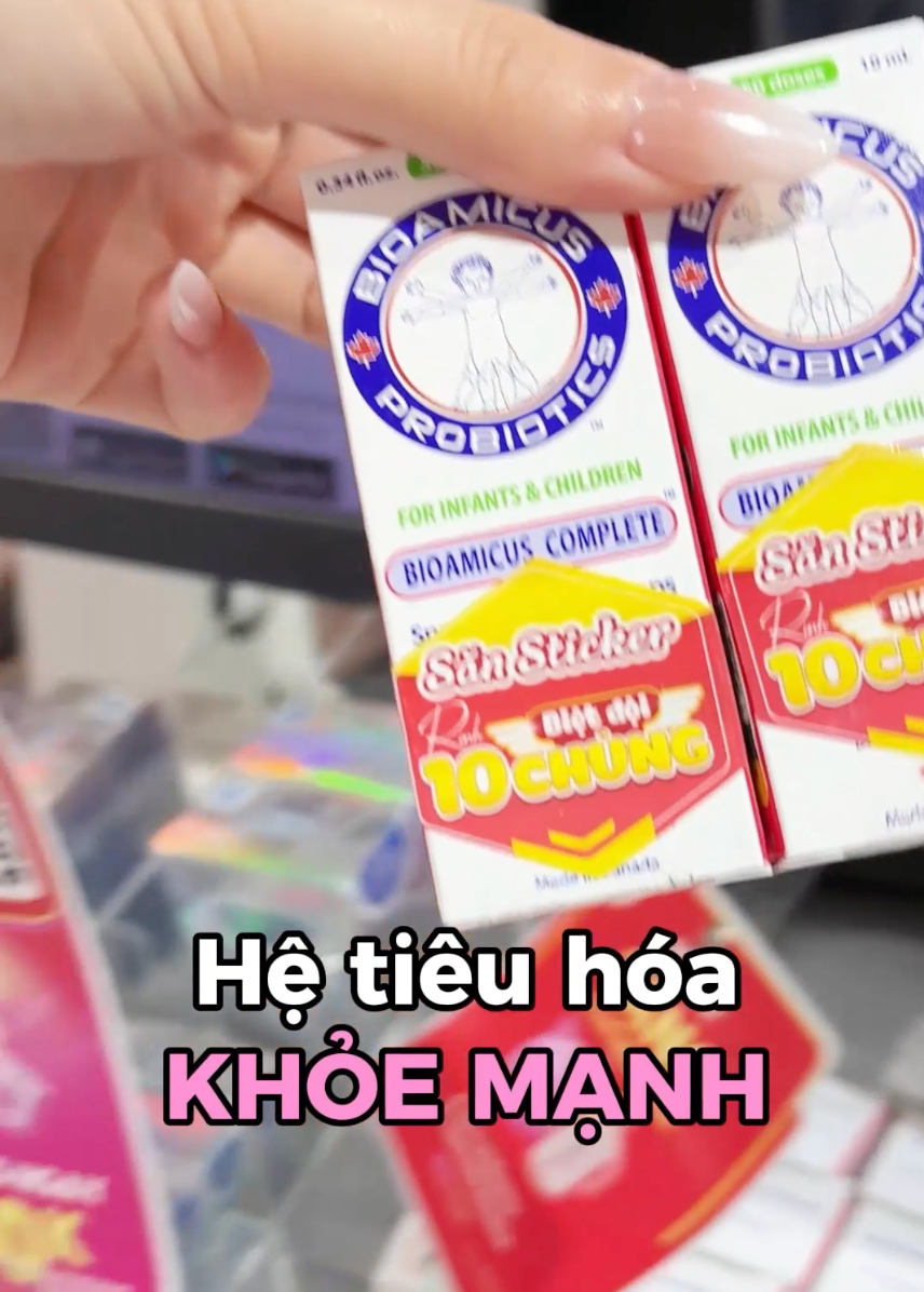 Hệ tiêu hoá khoẻ mạnh cùng Bioamicus