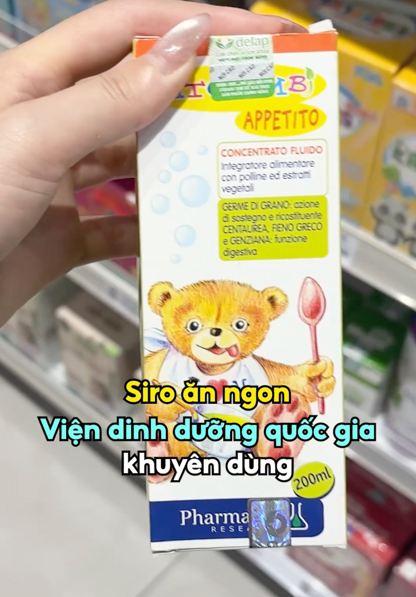 Siro ăn ngon Viện dinh dưỡng Quốc gia khuyên dùng