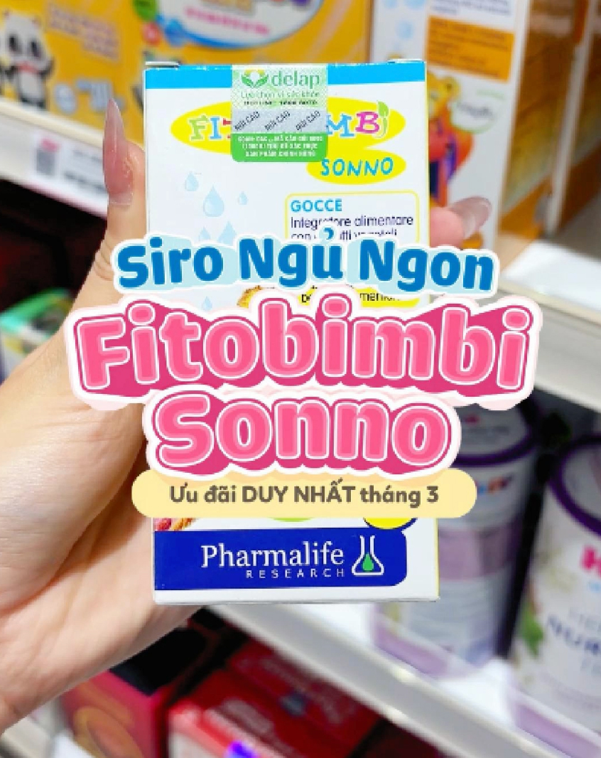 Siro ngủ ngon, con không khóc quấy