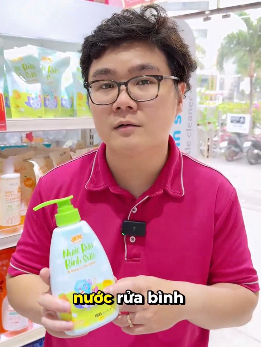 Chê không sợ Sếp - Nước rửa bình Animo