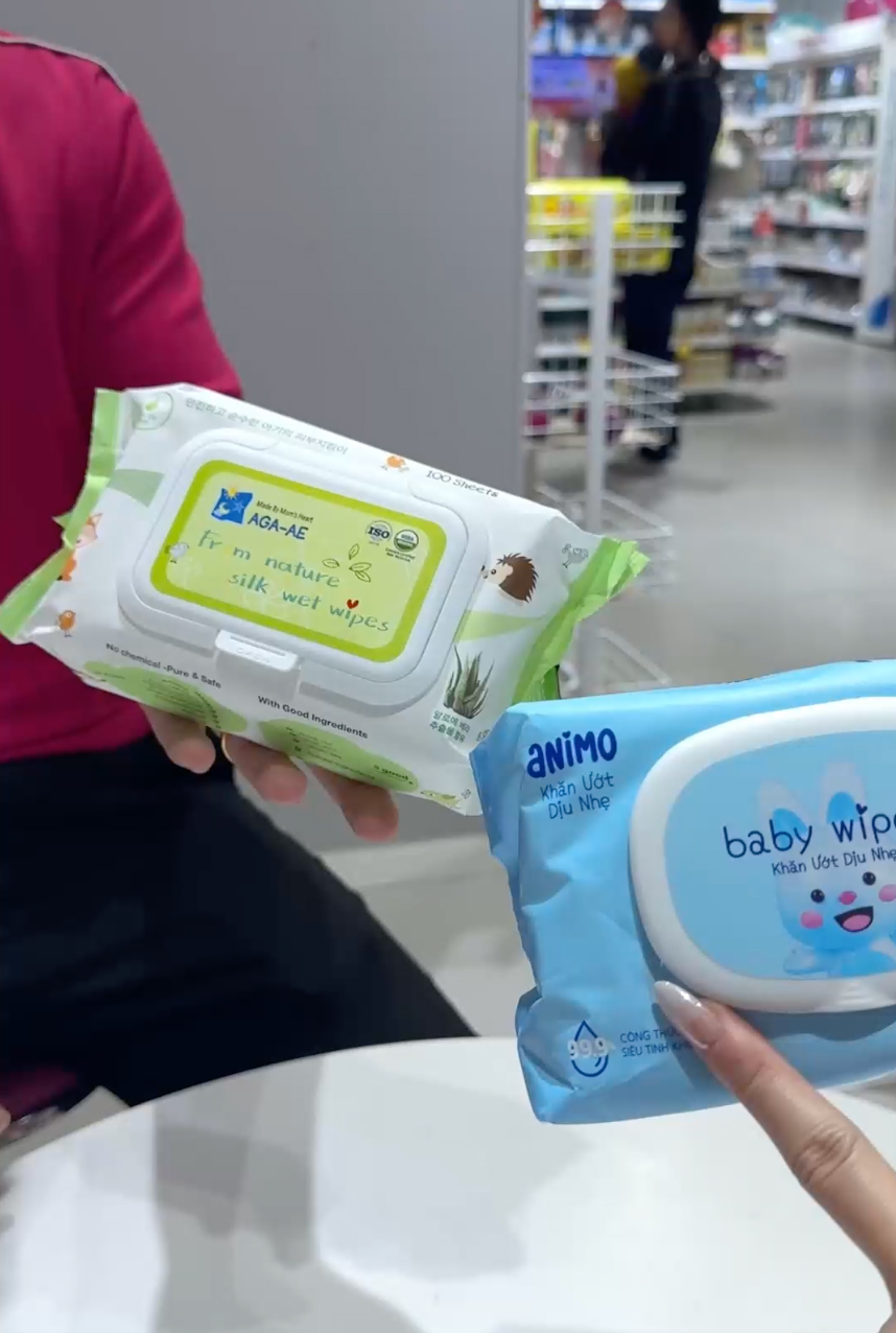 Chê không sợ Sếp - Khăn giấy ướt Aga-ae