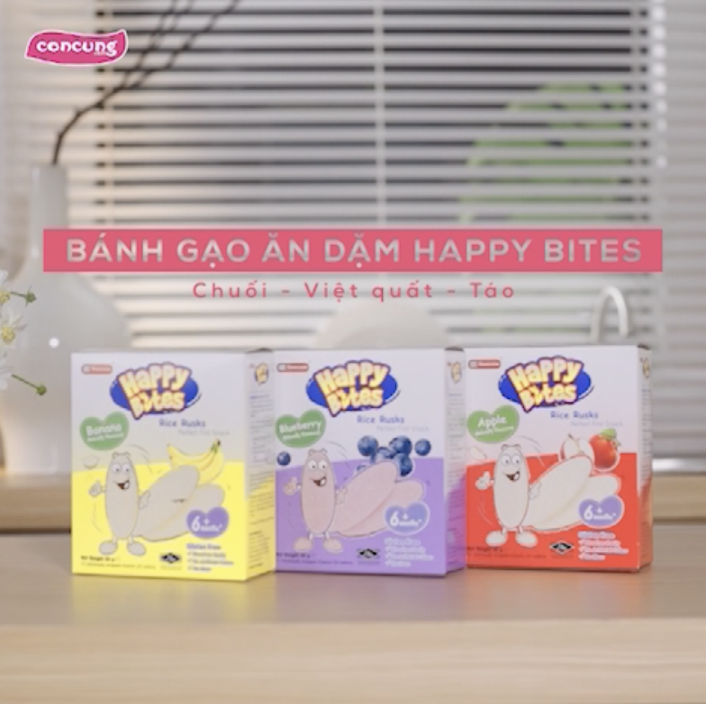 Bánh gạo vị cải bó xôi và cà rốt Pigeon 25g
