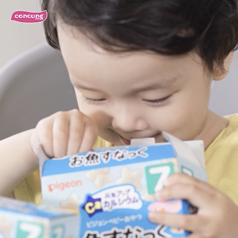 Bánh ăn dặm vị cá