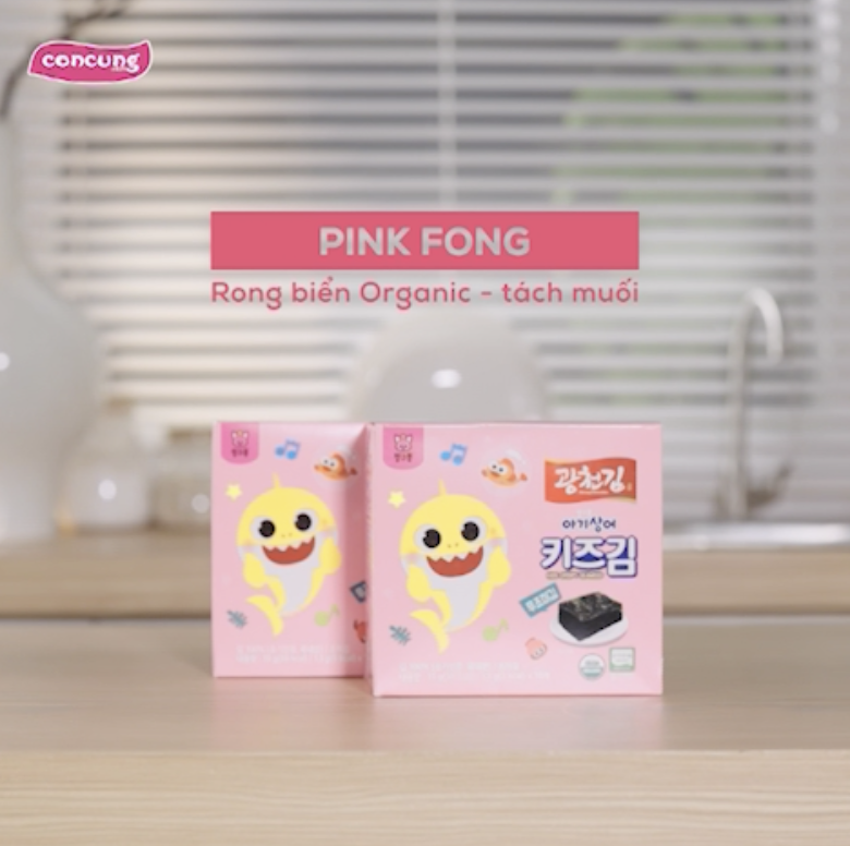 Rong biển Organic Pink Fong - tách muối 
