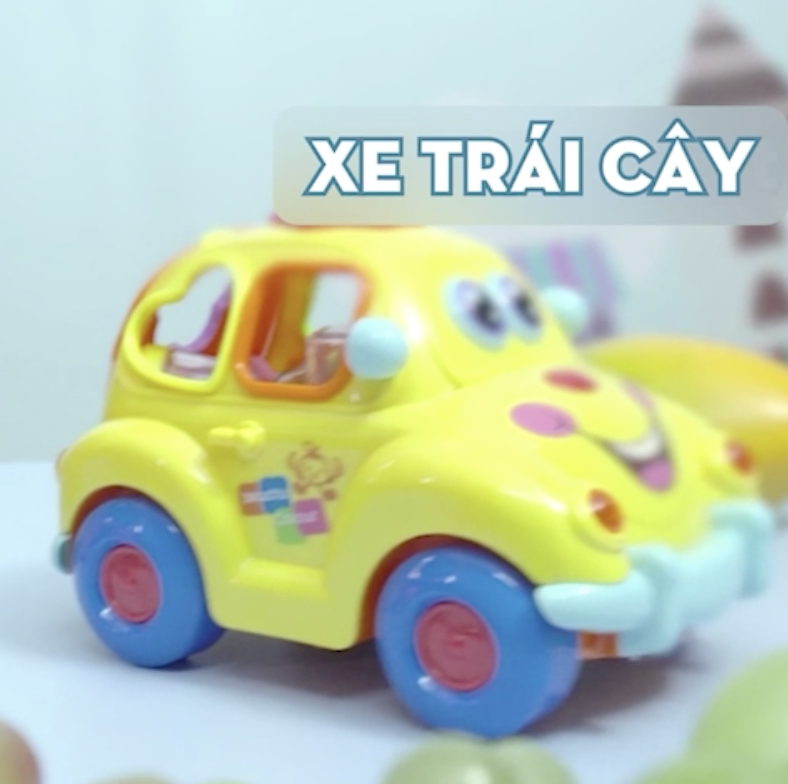 Xe ô tô đa năng có nhạc kèm thả khối 516