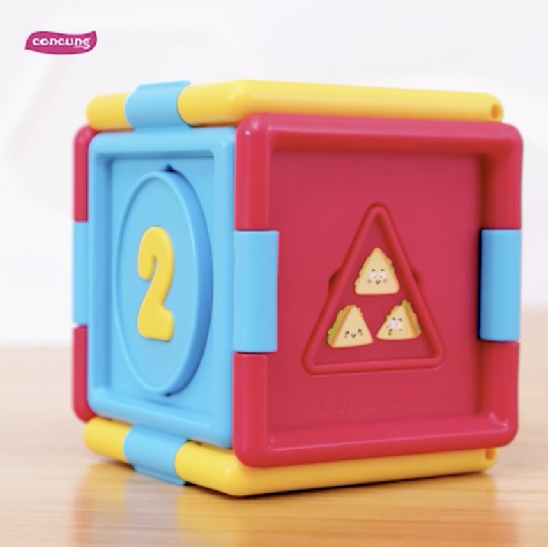 Khối vuông lắp ghép logic cho bé A7990