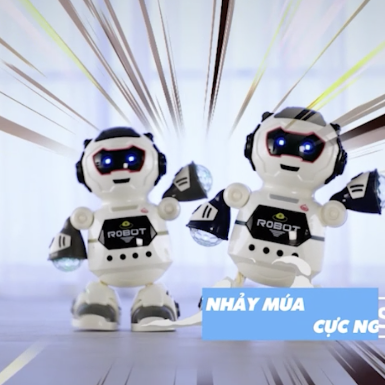 Robot biết nhảy có nhạc đèn YN374470