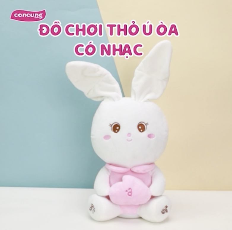 Thú nhồi bông thỏ ú òa Animo (TN)