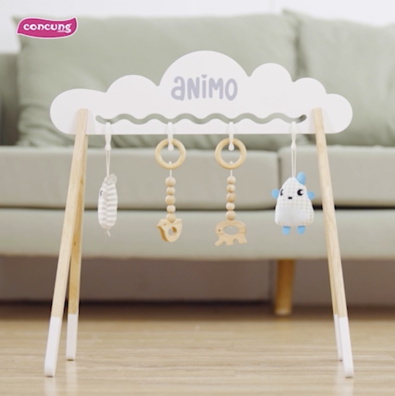 Kệ chữ A gỗ đám mây ngộ nghĩnh Animo