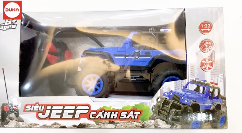 Xe địa hình điều khiển từ xa - Nhà vô địch vượt núi DK81151