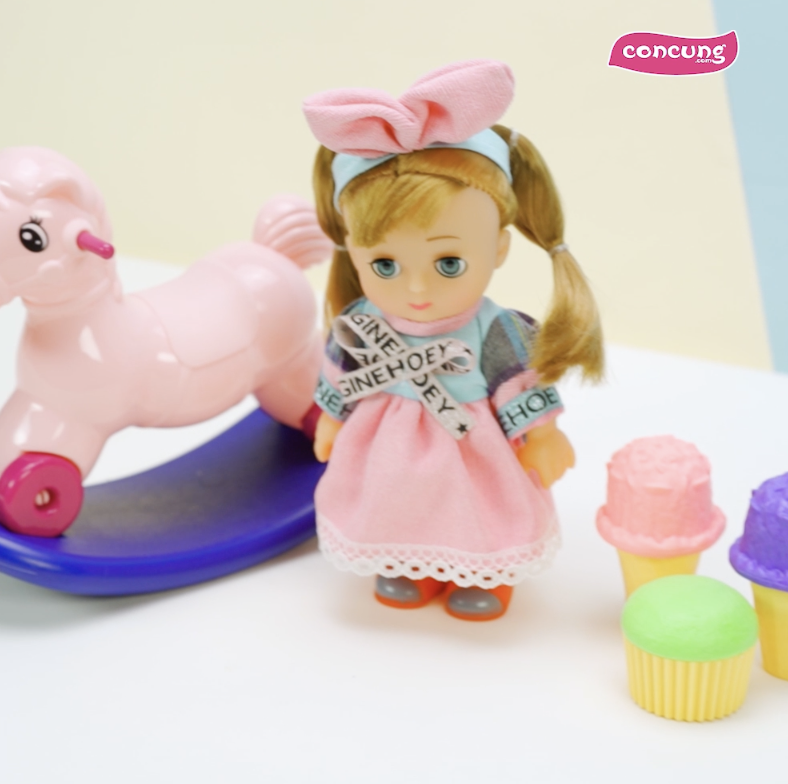 Balo nhập vai búp bê và thức ăn CY285049