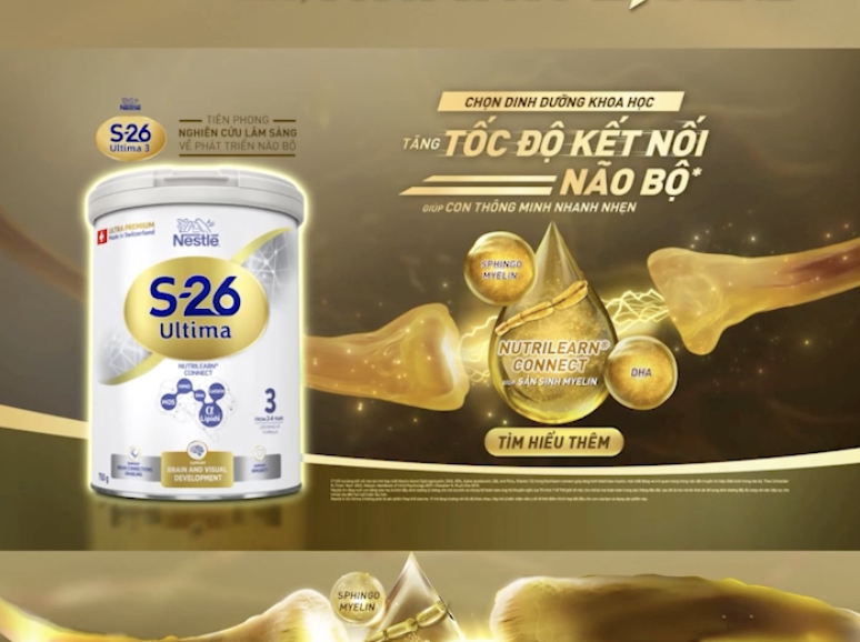 Sữa Nestle S-26 ULTIMA số 3 750g (2 - 6 tuổi)