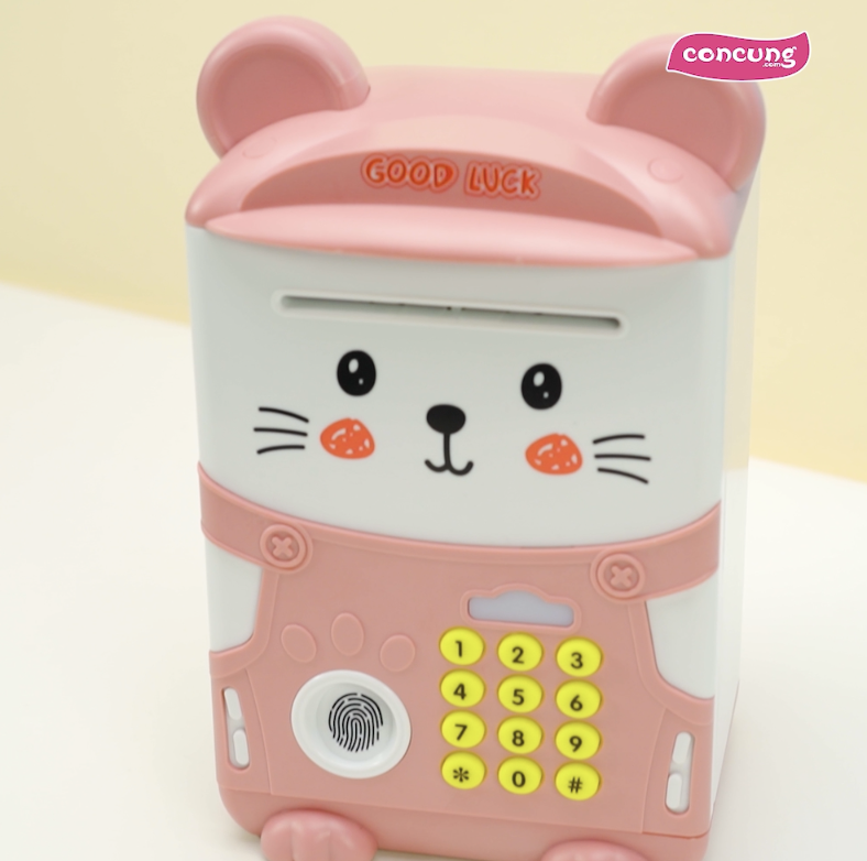 Đồ chơi két sắt đựng tiền thông minh cho bé RFD395547 (giao màu ngẫu nhiên)