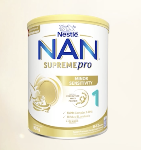 Sữa NAN SUPREME PRO số 1 800g (0-12 tháng) 