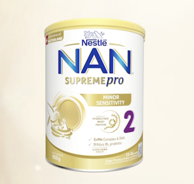 Sữa NAN SUPREME PRO số 2 800g (12-24 tháng)