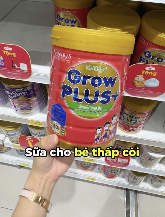 Sữa 9/10 mẹ khuyên dùng cho bé thấp còi