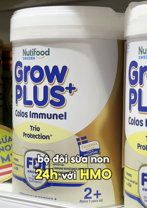 Sữa có dưỡng chất bảo vệ Immunel từ Mỹ