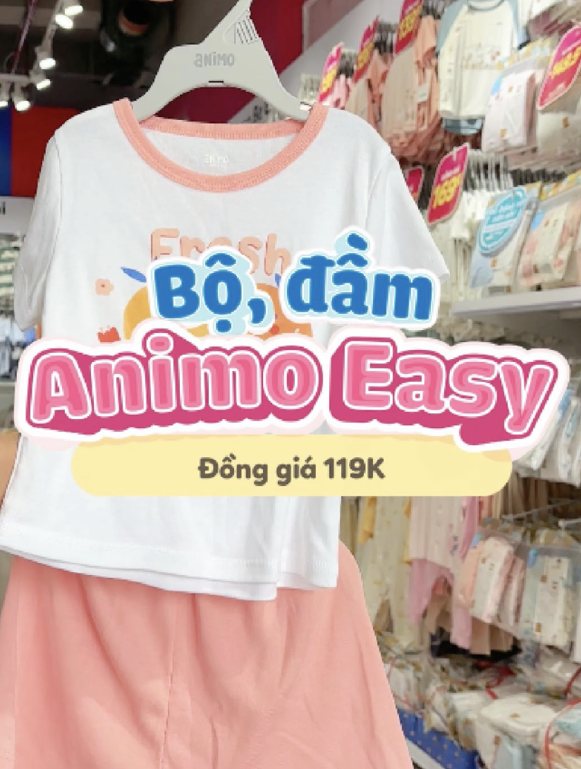 Bộ, đầm Animo Easy đồng giá 119k