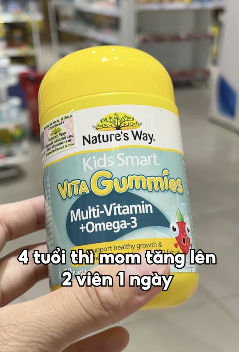 Kẹo bổ sung 10 loại vitamins và khoáng chất