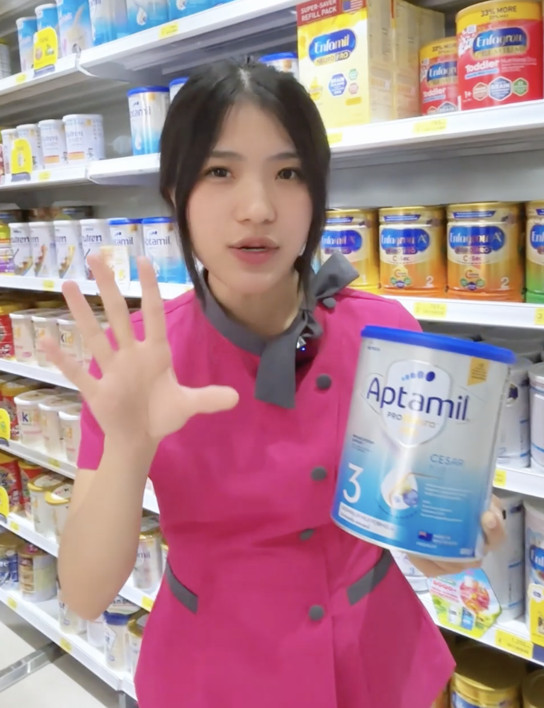 Sữa Aptamil nhập khẩu nguyên lon từ New Zealand