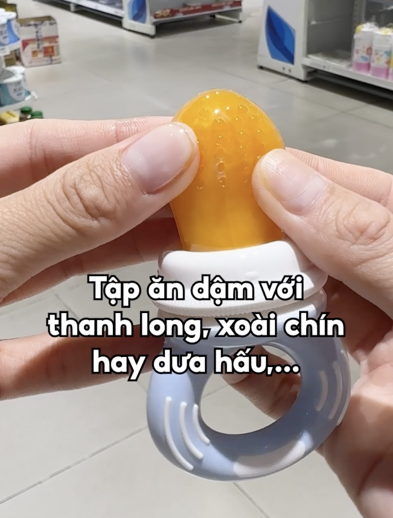 Túi nhai ăn dặm an toàn vệ sinh cho bé
