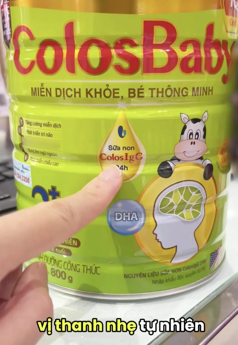 Dòng sữa phát triển trí não và hệ miễn dịch