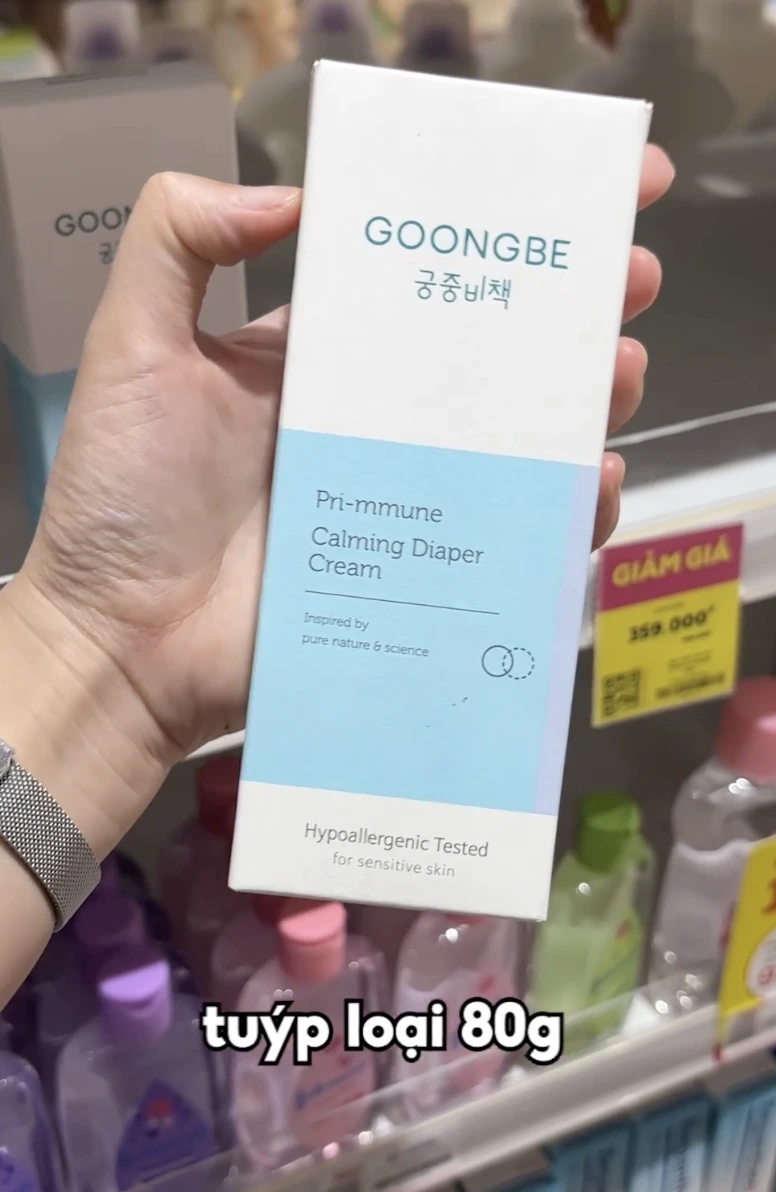 Kem làm dịu hăm tã hiệu quả