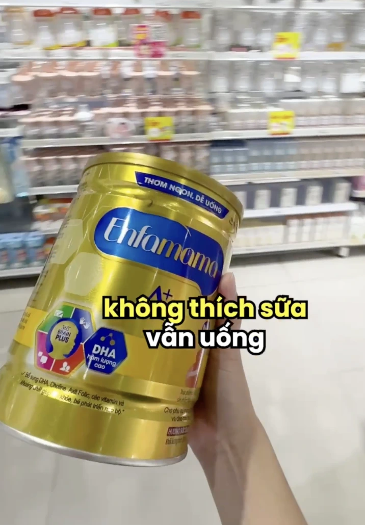 Sữa bầu vị Vani Chocolate siêu hot, thơm ngon dễ uống cho các mom