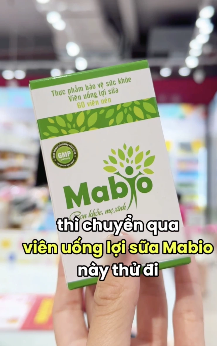 Viên uống lợi sữa cho mom tắc sữa, ít sữa ạ